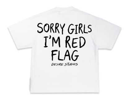 Desire Red Flag White