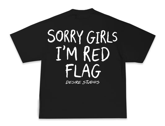 Desire Red Flag Black