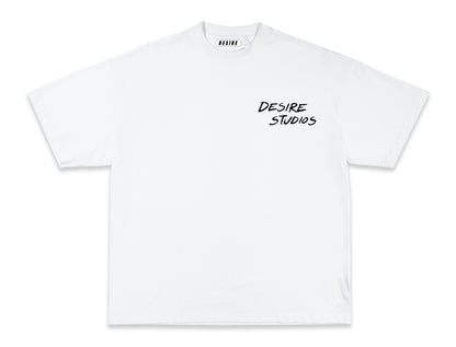 Desire Red Flag White