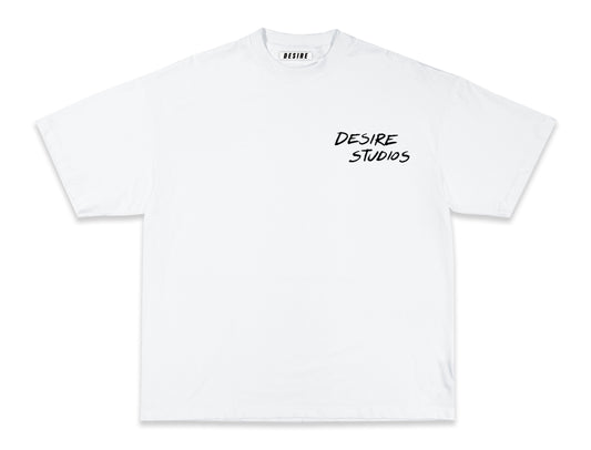 Desire Red Flag White